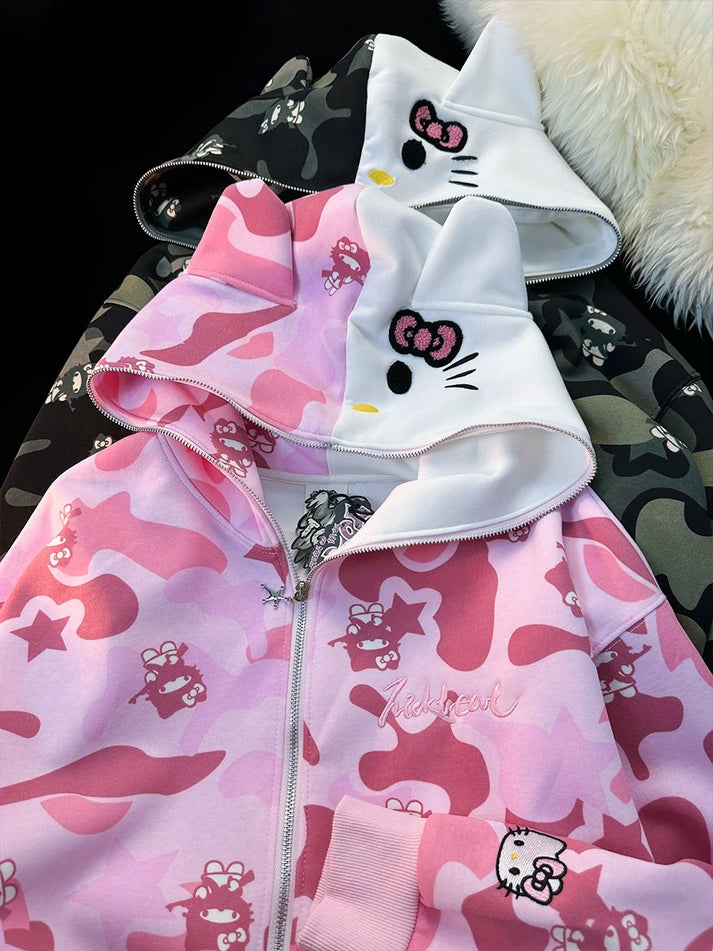 Moletom com capuz Hello Kitty