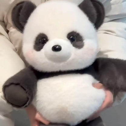 Pelúcia Abraço Quentinho™ 🧸💖 – Companheiro de Conforto (Panda, Vaquinha ou porquinho)