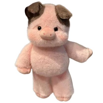 Pelúcia Abraço Quentinho™ 🧸💖 – Companheiro de Conforto (Panda, Vaquinha ou porquinho)