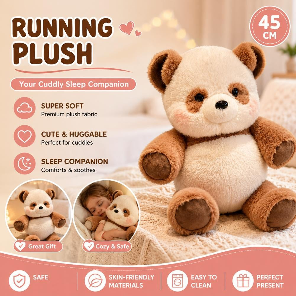 Pelúcia Abraço Quentinho™ 🧸💖 – Companheiro de Conforto (Panda, Vaquinha ou porquinho)